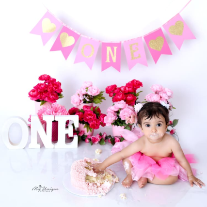 My Unique Picture|First Birthday Photography Austin